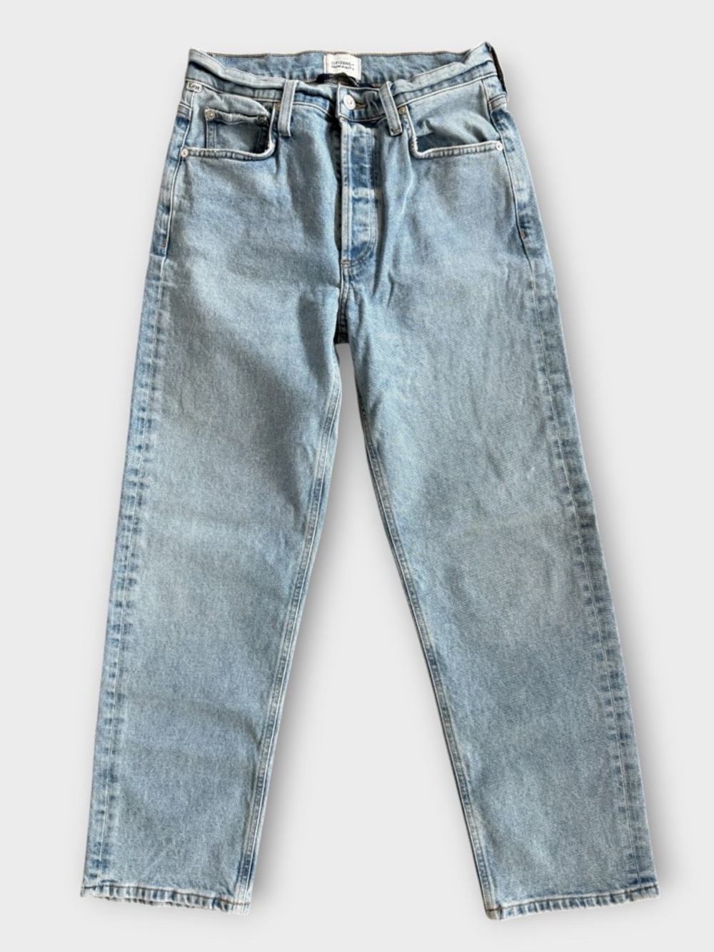 GUC Citizens Of Humanity Delfina Cotton Straight Jeans | Saloon | Size 26